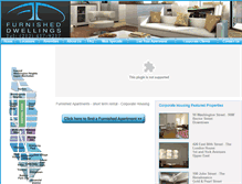 Tablet Screenshot of furnisheddwellings.com